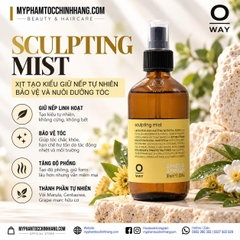 Oway Sculpting Mist 240ml – Xịt Tạo Kiểu Giữ Nếp Siêu Mạnh, Tạo Độ Phồng Tự Nhiên