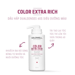 Mặt nạ tóc Goldwell 60 giây (Goldwell Dualsenses 60sec Treatment) 200ml - 500ml