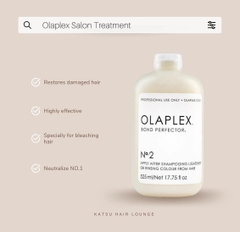 Bộ phục hồi tóc chuyên sâu Olaplex No.1 & No.2 dung tích 525ml