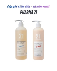 Dầu Gội Dược Mỹ Phẩm PHARMA 21 Nhật Bản Kiềm Dầu, Giảm Gàu 602ml