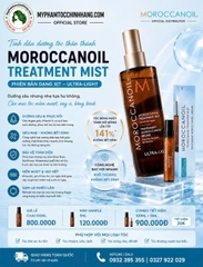 Moroccanoil Treatment Mist Ultra-Light 100ml | Dầu Dưỡng Tóc Dạng Xịt Siêu Nhẹ Không Bết Dính