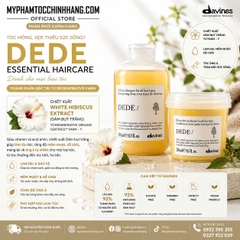 Dầu gội xả Davines DEDE làm sạch dịu nhẹ hàng ngày 250ml