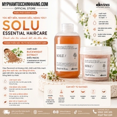 Dầu gội Davines SOLU làm sạch sâu cho da đầu và tóc Davines SOLU Shampoo – Deep Cleansing Shampoo with Buckwheat Extract) 250ml