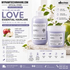 Dầu gội – dầu xả- Ủ làm suôn mượt tóc Davines Essential Haircare LOVE Smoothing