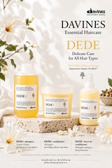Dầu gội xả Davines DEDE làm sạch dịu nhẹ hàng ngày 250ml