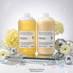 Dầu gội xả Davines DEDE làm sạch dịu nhẹ hàng ngày 250ml