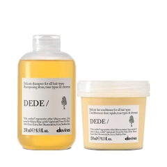 Dầu gội xả Davines DEDE làm sạch dịu nhẹ hàng ngày 250ml