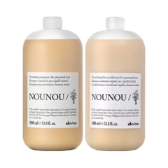 Bộ sản phẩm DAVINES NOUNOU gồm dầu gội, dầu xả và hấp – được thiết kế đặc biệt cho tóc nhuộm, tẩy, tóc khô yếu cần phục hồi sâu