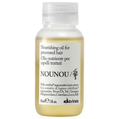Bộ sản phẩm DAVINES NOUNOU gồm dầu gội, dầu xả và hấp – được thiết kế đặc biệt cho tóc nhuộm, tẩy, tóc khô yếu cần phục hồi sâu