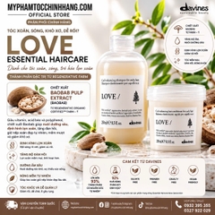 Dầu gội – dầu xả- Ủ cho tóc uốn xoăn Davines  Essential Haircare LOVE CURL