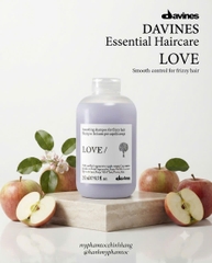 Dầu gội – dầu xả- Ủ làm suôn mượt tóc Davines Essential Haircare LOVE Smoothing