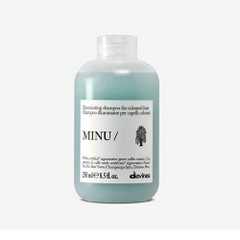 Bộ sản phẩm DAVINES MINU gồm dầu gội, dầu xả và hấp – chuyên dùng cho tóc nhuộm