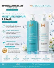 Dầu Gội & Dầu Xả Phục Hồi Moroccanoil Moisture Repair Shampoo & Conditioner
