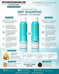Dầu Gội Khô Moroccanoil Dry Shampoo 323ml