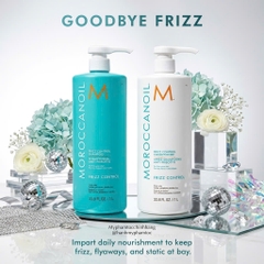 Dầu Gội, Dầu Xả Moroccanoil Suôn Mượt Kiểm Soát Xù Frizz Control Shampoo, Conditioner