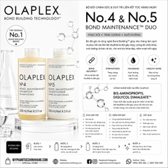 Bộ đôi dầu gội OLAPLEX No.4 và dầu xả OLAPLEX No.5