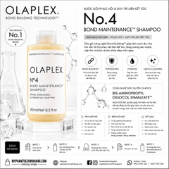 Bộ đôi dầu gội OLAPLEX No.4 và dầu xả OLAPLEX No.5