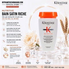 Dầu gội – dầu xả Kérastase Nutritive BAIN SATIN RICHE