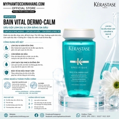 Dầu Gội Kérastase Spécifique Bain Dermo-Calm Cho Da Đầu Nhạy Cảm 250ml | 1000ml