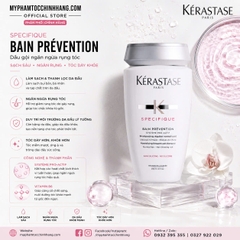 Dầu gội ngăn rụng tóc Kérastase Spécifique Bain Prévention Shampoo