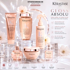 DẦU GỘI XẢ KERASTASE GLOSS ABSOLU DƯỠNG ẨM BÓNG MƯỢT CHO TÓC DẦU 250ML 500ml 1000ml