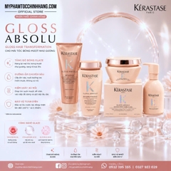 KÉRASTASE GLOSS ABSOLU CRÈME HYDRA-GLAZE | DÒNG KEM GỘI MỚI CHO TÓC DÀY XƠ RỐI, KHÓ VÀO NẾP