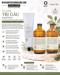 Dầu Gội Trị Gàu Cho Da Đầu Khô Oway Purifying Hair Bath for Dry Scalps