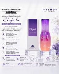 Dầu dưỡng Milbon Elujuda cho tóc tẩy bleach care serum 120ml
