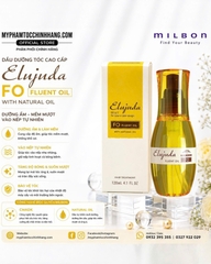 Tinh dầu dưỡng phục hồi tóc Milbon Elujuda Argan Oil (Milbon Elujuda MO / FO Hair Treatment Oil) 120ml
