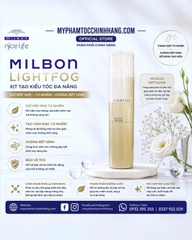 Xịt Tạo Kiểu Milbon Nigelle Lafusion Light Fog - Silky Fog - Stay Fog