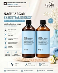 Bộ dầu gội – dầu xả chống rụng tóc Nashi Energy -Nashi Argan Energy Shampoo & Conditioner