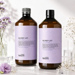 DẦU GỘI XẢ TÍM KHỬ ÁNH VÀNG NASHI  BLONDY JOY 250ML -  150ML/ 1000ml