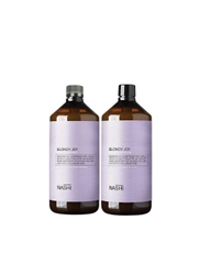 DẦU GỘI XẢ TÍM KHỬ ÁNH VÀNG NASHI  BLONDY JOY 250ML -  150ML/ 1000ml