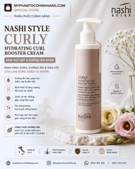 Kem dưỡng tăng ẩm cho tóc xoăn Nashi Curly  Hydrating Booster Cream 150ml
