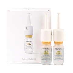 Huyết thanh dưỡng tóc chuyên sâu Goldwell Dualsenses Rich Repair 18ml (Goldwell Dualsenses Rich Repair Intensive Conditioning Serum)