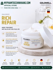 Mặt nạ tóc Goldwell 60 giây (Goldwell Dualsenses 60sec Treatment) 200ml - 500ml