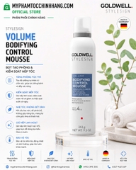 Bọt tạo kiểu tăng phồng Goldwell StyleSign Volume Bodifying Control Mousse 300ml