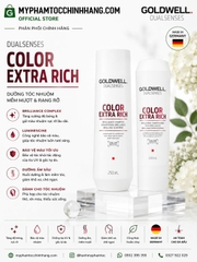 Dầu gội xả giữ màu nhuộm Goldwell Dualsenses Color Extra Rich Brilliance Shampoo & Conditioner