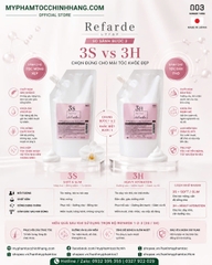 Bộ phục hồi tóc 3 bước Refarde 003 Number Three 500ml+300ml+500ml