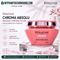 Dầu gội xả, măt nạ cho tóc nhuộm Kerastase Chroma Absolu Bain Riche Chroma Respect 250ml 200ml 1000ml