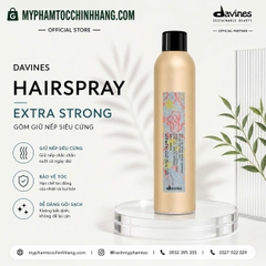 Gôm xịt siêu cứng giữ nếp lâu dài Davines Extra Strong Hairspray 400ml
