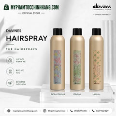 Gôm xịt giữ nếp trung bình Davines More Inside This Is A Medium Hold Hairspray 400ml