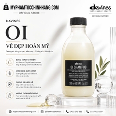 DẦU GỘI XẢ DAVINES OI ABSOLUTE DƯỠNG ẨM SUÔN MƯỢT 280ML - 250ML - 1000ML