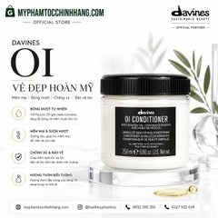 DẦU GỘI XẢ DAVINES OI ABSOLUTE DƯỠNG ẨM SUÔN MƯỢT 280ML - 250ML - 1000ML