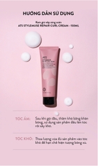 Kem tạo kiểu dành cho tóc xoăn ATS Stylemuse Repair Curl Cream 150ml