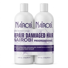 Dầu gội, dầu xả dưỡng tóc hương nước hoa Nairobi phục hồi tóc 750ml
