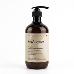 Bộ dầu gội xả dưỡng tóc KreAteme+(KreAteme+ Keratin Nourishing Shampoo & Conditioner) 750ml