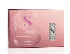 Dầu gội, mặt nạ tóc, kem xả khô giữ ẩm Alfaparf Milano SDL Moisture (Semi Di Lino Moisture Nutritive Low Shampoo, Mask & Leave-in Conditioner)