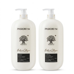 DẦU GỘI XẢ PASIORI  BIOTIN ( CHAI DẸT) 2024 COLLAGEN TRẮNG PHỤC HỒI 500ml/ 1000ML
