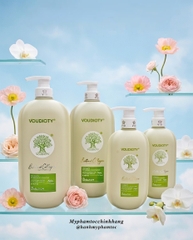 DẦU GỘI XẢ BIOTIN COLLAGEN VOUDIOTY ( CHAI DẸT 2024) XANH KIỀM DẦU MƯỢT TÓC 500ml/ 1000ML